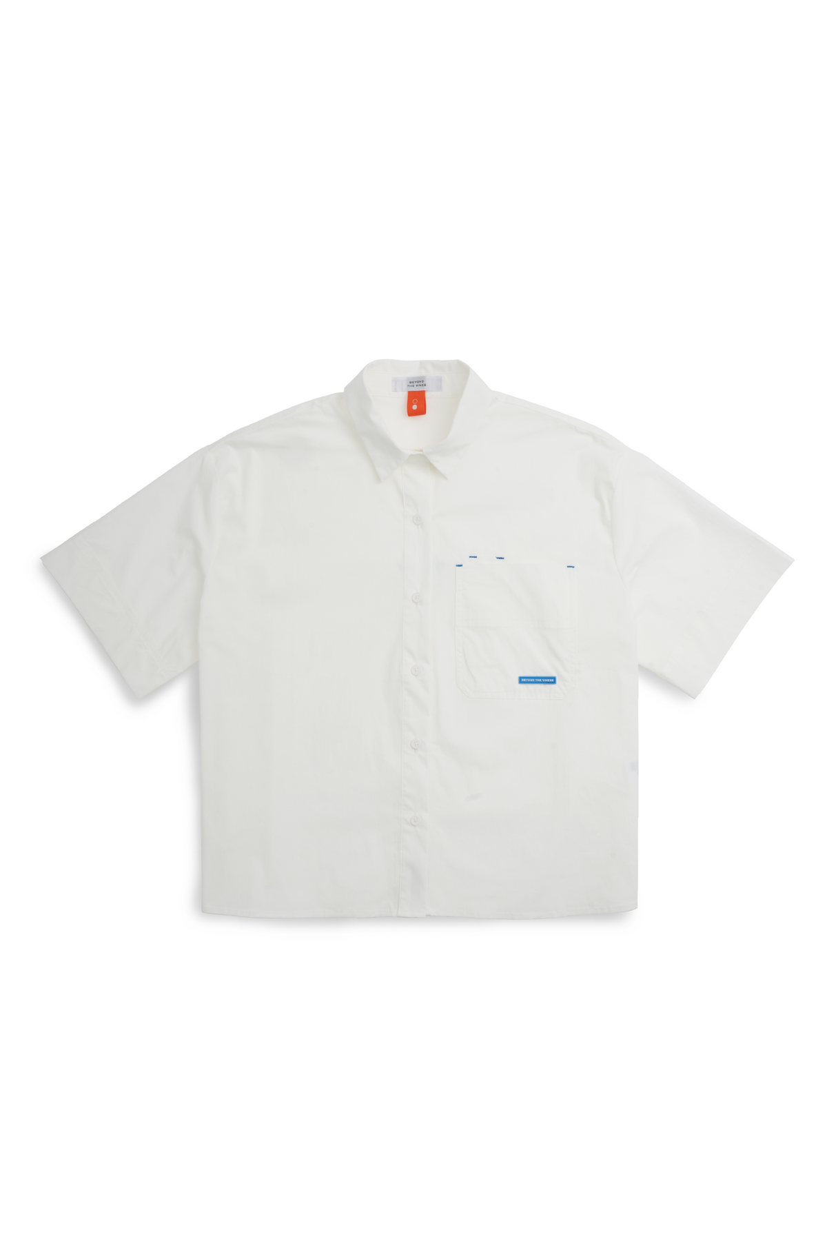 Boxy Short Sleeve Extreme Crinkle Shirt