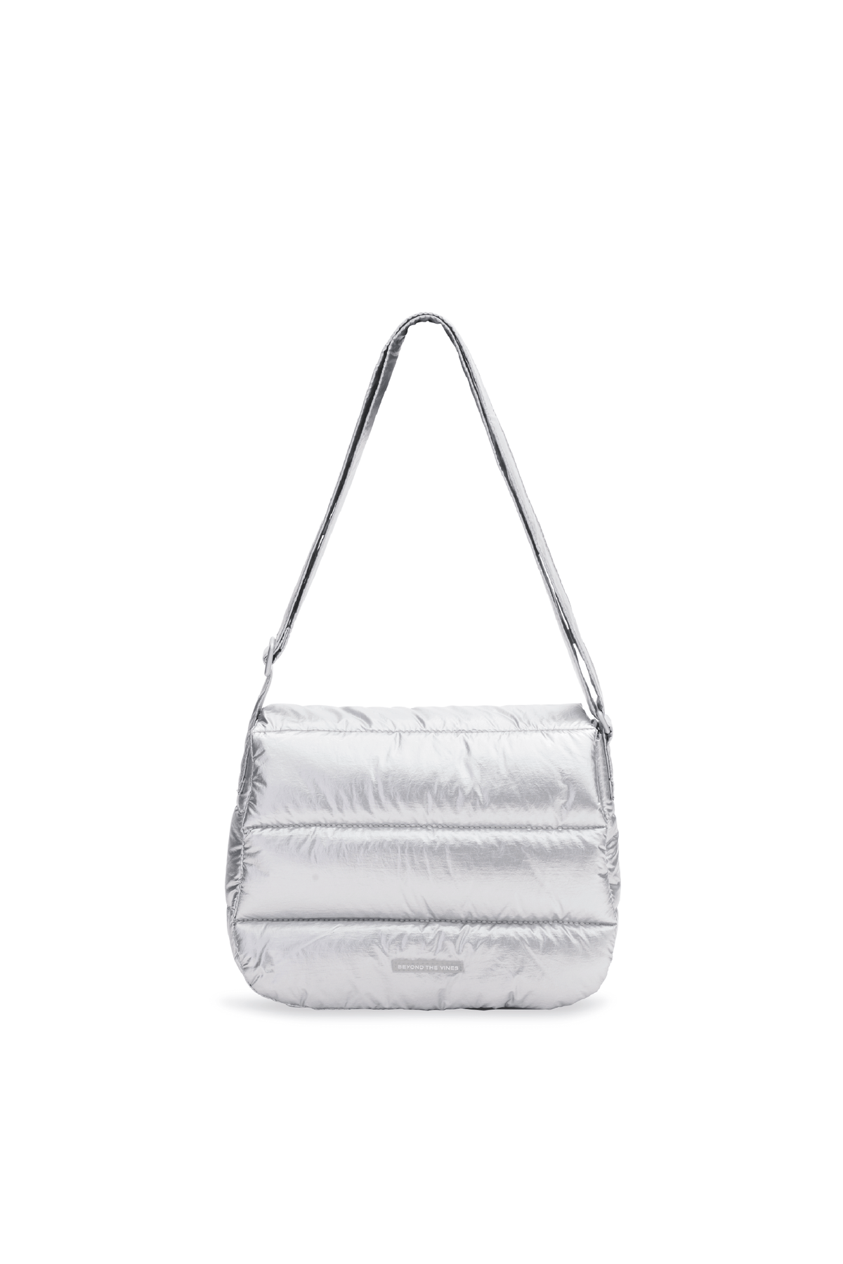 Metallic Poofy Bag