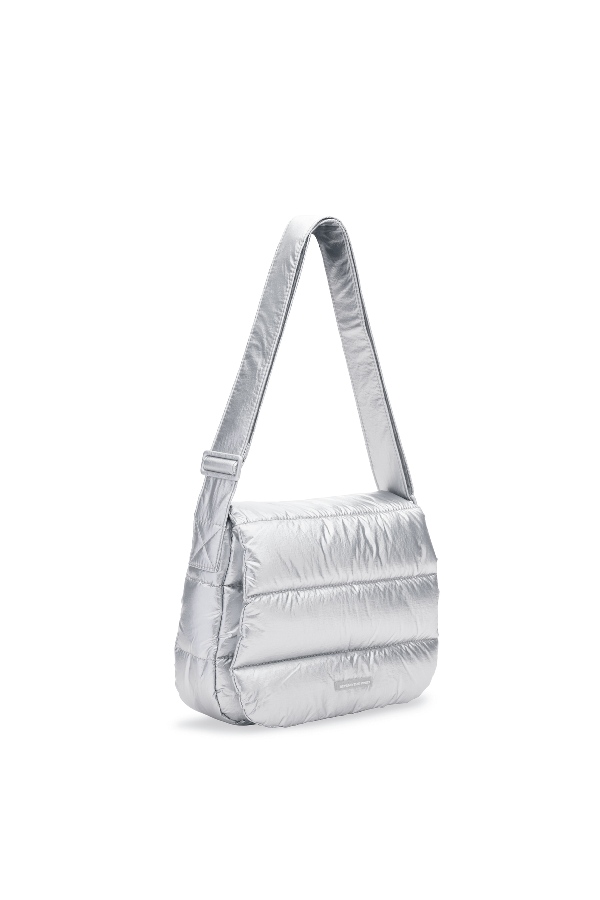 Metallic Poofy Bag