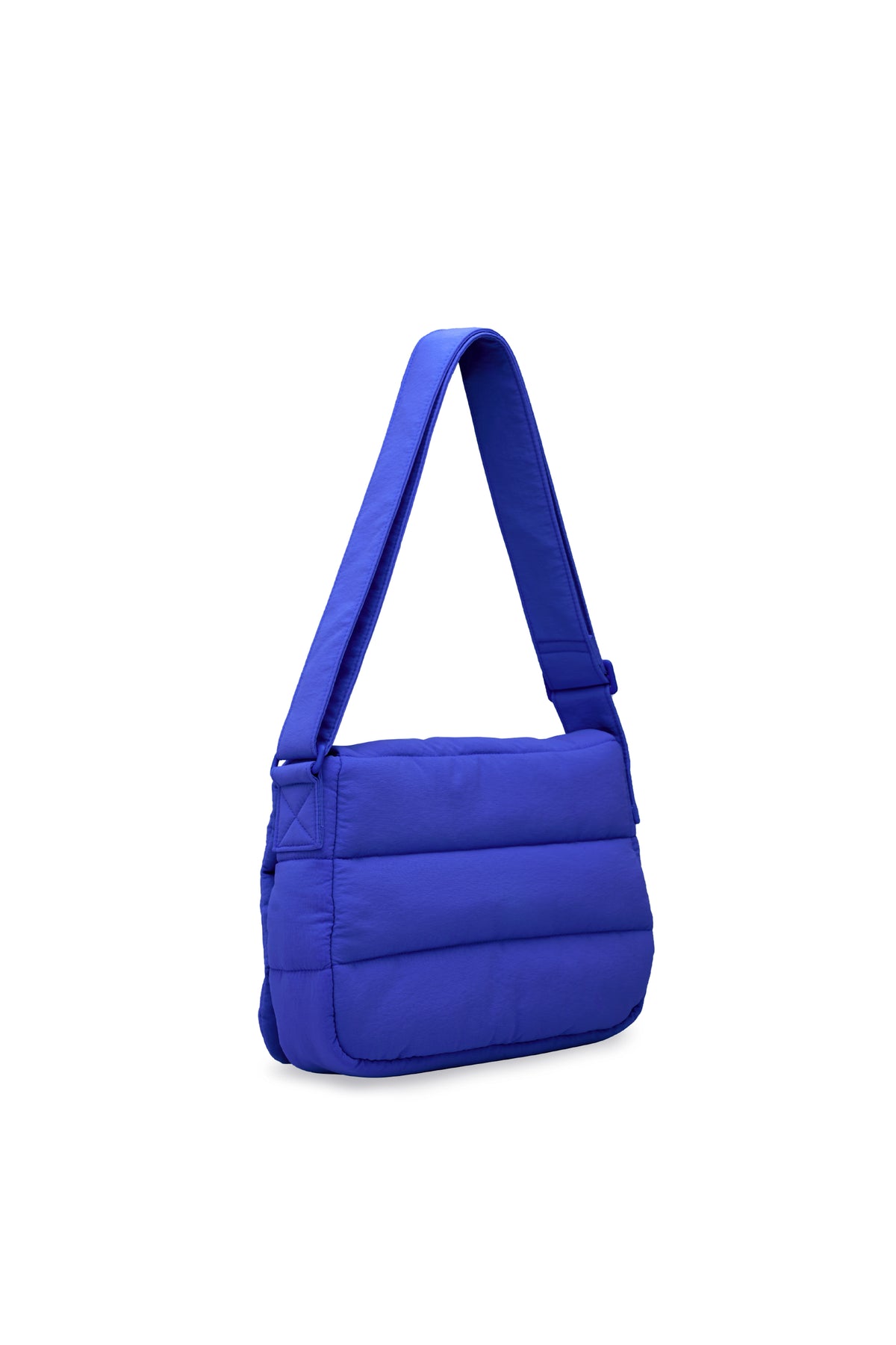 PRADA Waist Body Bag Waist Bag Nylon Blue Men's Triangle Logo TGIS